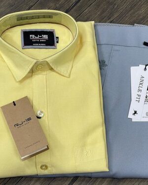 Yellow and Light Grey Pant combinations